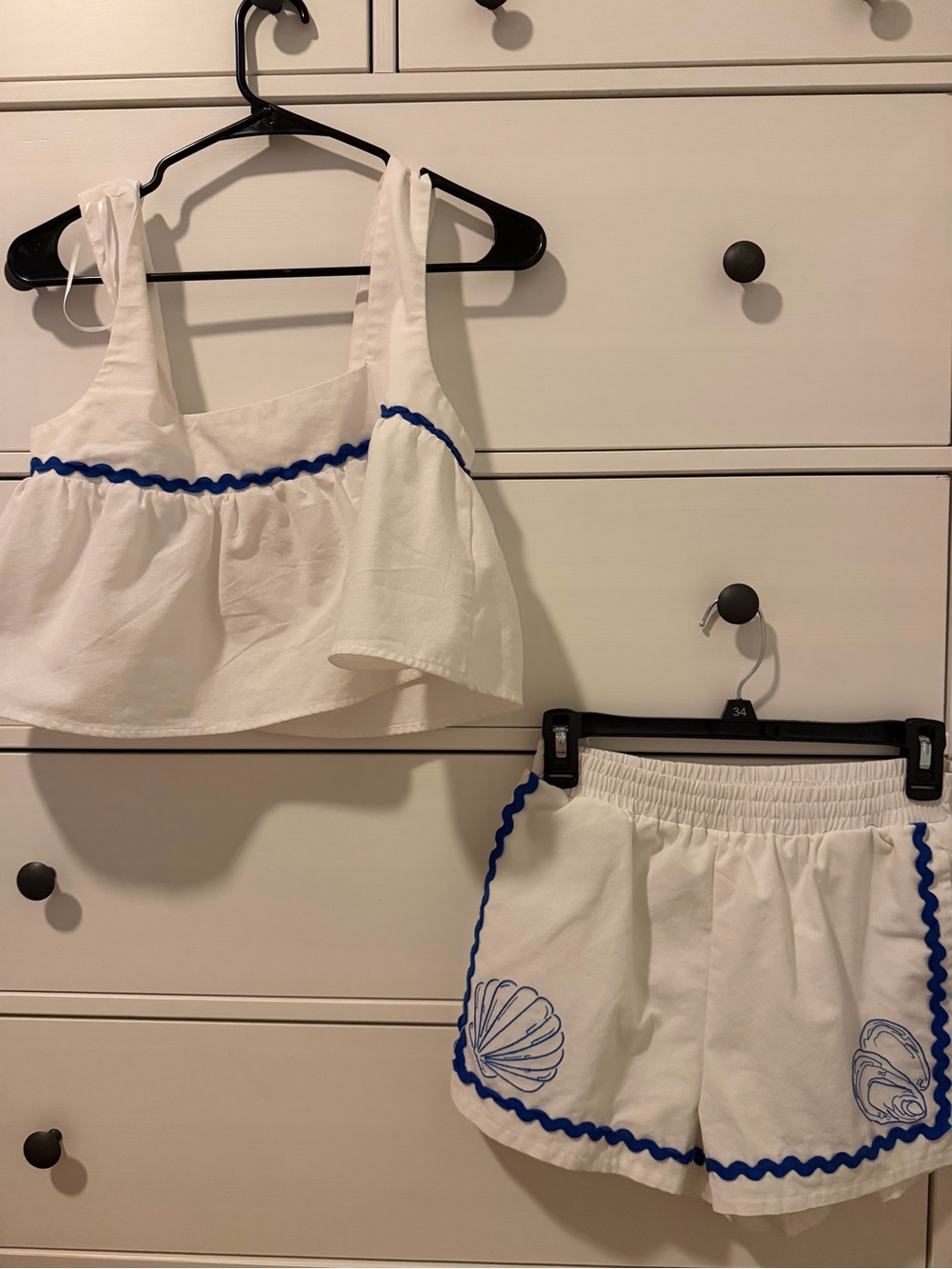 NWOT Le Lis Coastal Beachy Matching Set